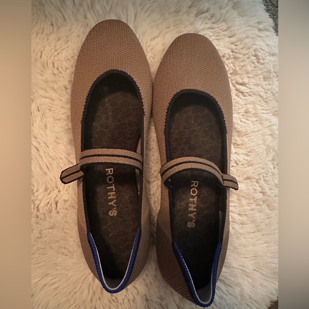 Rothy's Brown and Blue Women's Shoes
